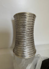 Large Fine Sterling Silver cuff